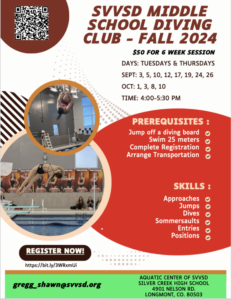 Diving Club Flyer